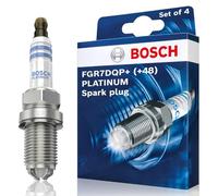 Bosch Platinum 0242235981 (+48), Spark Plug Set of 4 - for a Reliable Gasoline Engine Start and Long Service Life - with Robust Design