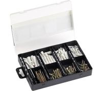 Bosch Accessories Home and Garden 2607019511 Fixing-Set, 0 V, Silver, Set of 173 Piece