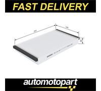 Bosch Car Cabin Filter M2059 (1987432059) Pollen Filter - OE Quality - Fits Fiat Multipla