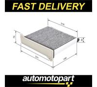 Cabin filter Activated Carbon Filter 1 987 432 426 BOSCH for MITSUBISHI GRANDIS