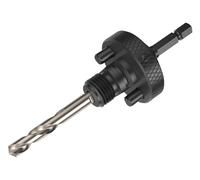 Bosch 1x Arbor and Pilot Drill for Hole Saw (for Steel, Drywall, Length 81,00 mm, Professional Accessory Drill Driver)