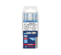 Bosch 4X Expert HEX-9 Multi Construction Drill Bit Set (for Concrete, Soft Ceramic Tiles, Ø 5,5, 6,0, 7,0, 8,0 mm, Professional Accessory Impact Drill/Driver, Drill Drivers)