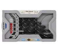 Bosch 2607017034 Professional 7-Piece Robust Line Brad Point Drill Bit Set (for Wood, Accessories for Drill Drivers) , Black/Silver , 14.1 x 8.3 x 2 cm