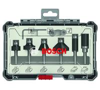 Bosch Powertool Accessories 2607017470 Pro Router Bit Trim And Edging Set 6 Piece