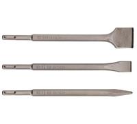 Bosch 2607019457 SDS Plus Mixed Chisel Set 3pc brand new
