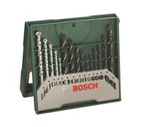 Bosch Powertool Accessories 2607019675 Mini-X-Line Twist Drill Bit Set 15 Piece