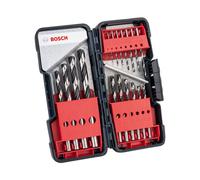 Bosch 2608577350 Metal Twist Drill HSS-Set 18-Piece PointTeQ in Box, 1-10 mm