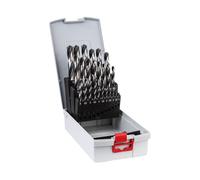Bosch HSS Twist Drill Bit Set PointTeQ ProBox x25 Pcs 2608577352