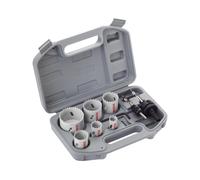 Bosch Powertool Accessories 2608580803 Plumbers Hss Bi-Metal Holesaw Set 9 Piece