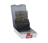 Bosch Powertool Accessories 2608587014 Hss-Cobalt Probox Metal Drill Bit Set 19 Piece