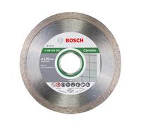 Bosch Professional 1x Diamond Cutting Disc Standard for Ceramic (for Stone, Tile, Ceramic, Ø 115 x 22,23 x 1,6 x 7 mm, Accessories for Angle Grinders)