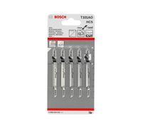 Bosch 2 608 630 031 jigsaw/scroll saw/reciprocating saw blade Jigsaw blade High carbon steel (HCS) 5 pc(s)