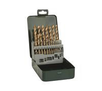 Bosch Powertool Accessories BPA607019437 Heavy Duty 19 Piece HSS Titanium Drill
