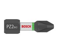 Bosch Powertool Accessories Pro Impact Screwdriver Bit Pz2 X 25mm Pack Of 25 in Black Bosch Black