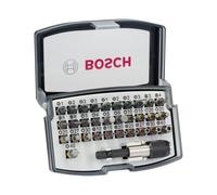 Bosch 2607017319 32 Piece Screwdriver Drill Bit Set Colour Coded Magnetic Holder