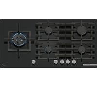 Bosch Serie 6 PPM9A6I40 hob Black Built-in 90 cm Gas 5 zone(s)
