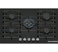 Bosch Serie 6 PPQ7A6I40 hob Black Built-in 75.2 cm Gas 5 zone(s)