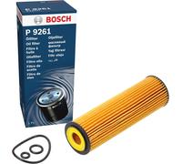 Bosch P9261 Car Oil Filter - Separates Soot and Metal Particles from Engine Oil - Provides Reliable Engine Lubrication