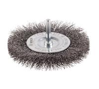 Bosch PRO 0.2mm Crimped Steel Wire Wheel Brush 100mm 6mm Shank