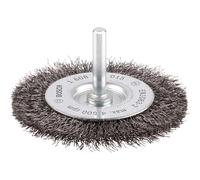 Bosch PRO 0.2mm Crimped Steel Wire Wheel Brush 75mm 6mm Shank