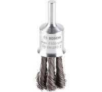 Bosch PRO 0.35mm Knotted Steel Wire Pencil Brush 20mm 6mm Shank