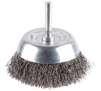 Bosch PRO 0.3mm Crimped Steel Wire Brush 70mm 6mm Shank