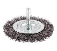 Bosch PRO 0.3mm Crimped Steel Wire Wheel Brush 75mm 6mm Shank