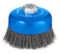 Bosch 0.5mm Crimped Steel Wire Cup Brush 100mm M14 Thread