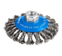 Bosch Tapered brush 100 mm. 0.5 mm. 12 mm. M14 2608622011