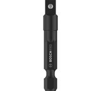 Bosch 1x PRO Socket Adapter with Ball Connection (144 x 66 mm, Professional Accessory Screwdriver, Screwdriver)