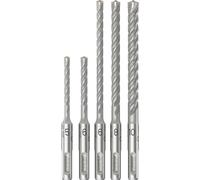 Bosch SDS Plus Drill Bit Set 5pc [2608833910] PRO 5X – for Concrete, Lime & Sand Bricks Ø5–10 mm