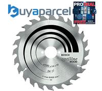 Bosch Optiline Wood Circular Saw Blade 160x20x36 2608640597