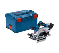 Bosch Professional 18V System Cordless Circular Saw GKS 18V 57-2 L (Saw Blade on The Left, brushless Motor, Cutting Depth of 57mm in 90° cuts, in L-BOXX)