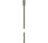 Bosch 1x PRO Hex 19-4C Flat Chisel (for Concrete, Brick, Ø mm, Professional Accessory Demolition Hammer)
