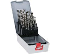 Bosch Professional Hss-G Probox Metal Drill Bit Set - 25 Pieces, 1-13mm, Din 338, 135A