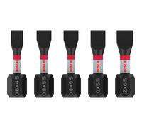 Bosch 5X PRO Slotted Impact Bit (100 x 75 mm, Professional Accessory Screwdriver, Screwdriver)
