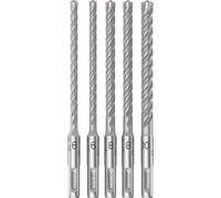Bosch 5x PRO SDS plus-5X Hammer Drill Bit Set (for Concrete, Lime and sand bricks, Ø 6-10 mm, Professional Accessory Rotary Hammer Drill, Breakers)