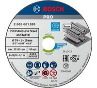 Bosch 2608601520 Expert Inox Cutting Disc 76mm x 10mm x 1mm Safe &...