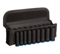 Bosch 9X PRO Impact Socket Set (56 x 28.4 mm, Professional Accessories Drill and Screwdriver)