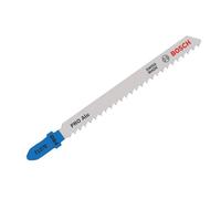 Bosch Pro Alu T127d Jigsaw Blade 100mm Pack Of 5 in Blue Bosch Blue
