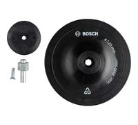 Bosch 1x PRO Backing Pad for Drills | Ø 125 mm, Professional Accessory Drill Drivers
