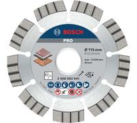 Bosch Professional Diamond Cutting Disc - Best For Stone - 115 X 22.23 X 2.2 X 12 mm
