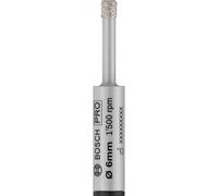 Bosch PRO Ceramic Dry Tile Drill Bit 6mm 33mm Pack of 1