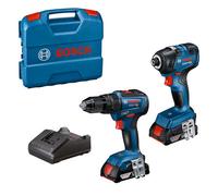 Bosch Pro Combo Kit 18V Kit: Gsb + Gdr + 2 X Gba 2.0 Ah + Gal L-Case 0615990M72