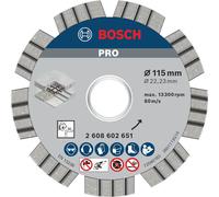 Bosch PRO Concrete Diamond Cutting Disc 115mm