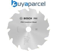Bosch PRO Construct Wood Circular Saw Blade 160 x 2.6 x 20 mm 2608640630