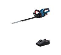 Bosch Pro Cordless Hedgecutter GHE 18V-60 (Brushless Motor, Cutting Capacity of 20 mm, in attery and Charger)