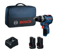 Bosch PRO 12V System Cordless Impact Drill Driver GSB12V-31 | in BA 12V 2.0 Ah, GAL 12V-20, carrying case