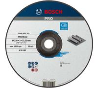 Bosch 1x PRO Metal Longlife Cutting Disc for Large Angle Grinder and Bore 22.23 mm (for Steel, Ø 230 mm, Professional Accessory Large Angle Grinder)