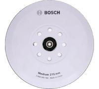 Bosch Professional 1x 8-Hole Backing Pad Medium Ø 215 mm (for Bosch Professional GTR 550, Accessory Drywall Sander)